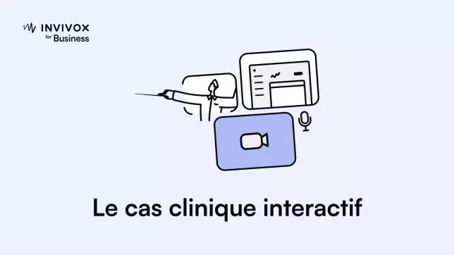 Illustration du service de création de cas cliniques interactifs