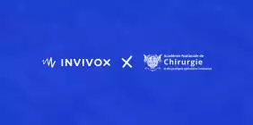 Visuel rectangulaire du partenariat Invivox avec l'Académie Nationale de Chirurgie