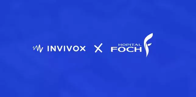 Visuel rectangulaire du partenariat Invivox avec l'Hôpital Foch