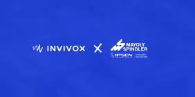 Visuel rectangulaire du partenariat Invivox avec Mayoly Ipsen CHC