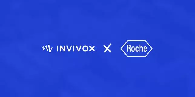 Illustration du partenariat Invivox et Roche