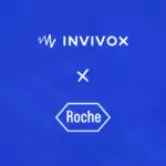 Illustration carré du partenariat Invivox et Roche