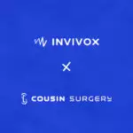 Illustration carré du partenariat entre Invivox et Cousin Surgery