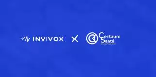 Illustration du partenariat entre Invivox et Centaure Santé
